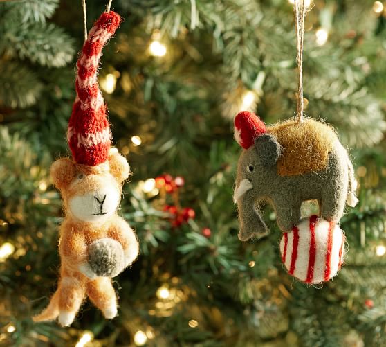 animal christmas ornaments