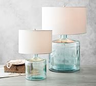 pottery barn fillable lamp