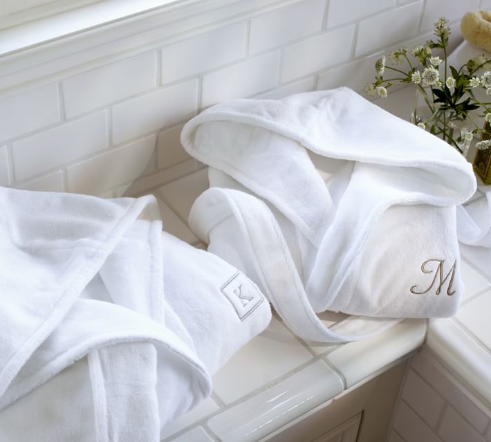 hydrocotton hooded robe