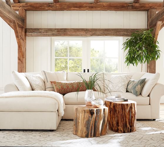 Reclaimed Wood Stump Table Pottery Barn - Solid Wood Log Coffee Table Reclaimed Wood Stump Table Pottery Barn - Solid Wood Log Coffee Table