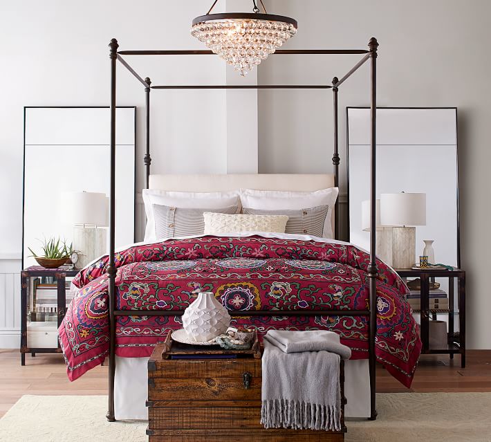 Mendell Reclaimed Wood Trunk Pottery Barn