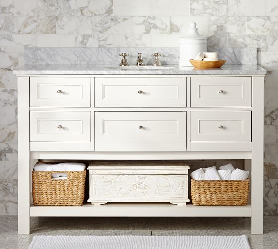 Classic 55 Single Sink Vanity Pottery Barn