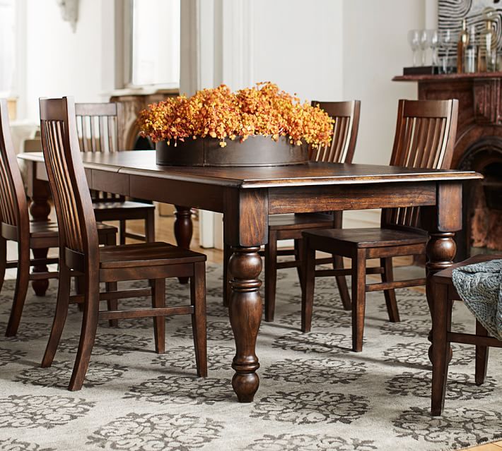 Evelyn Extending Dining Table Pottery Barn