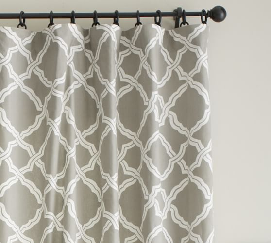 Kendra Trellis Curtain Pottery Barn