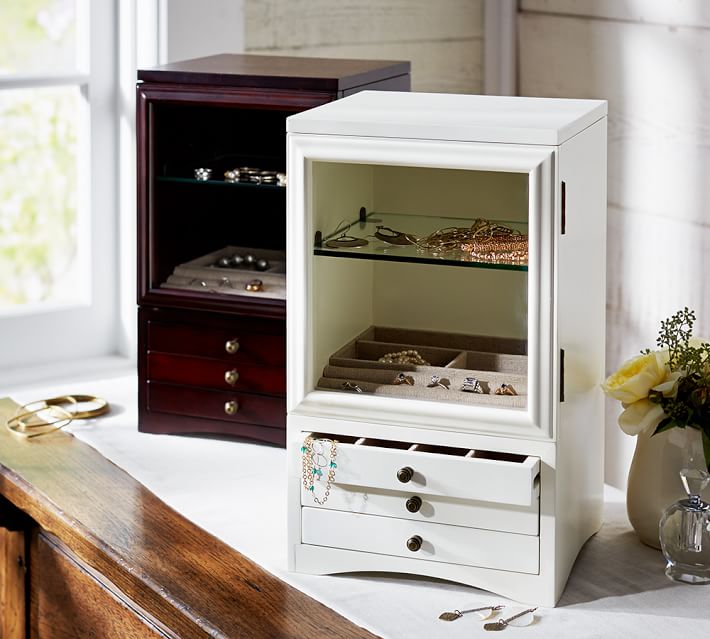 Tall Jewelry Boxes On Up To 67, Tall Jewelry Armoire