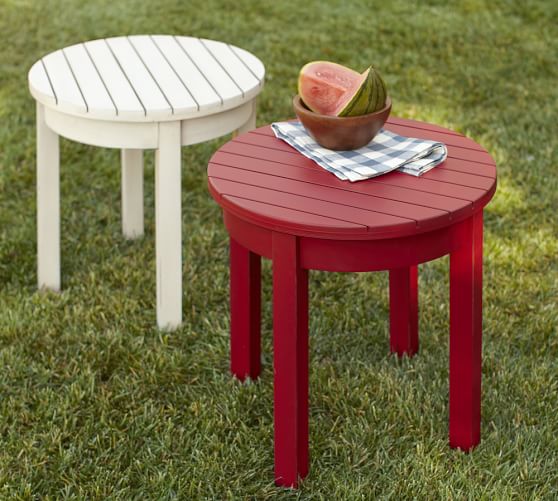 Pb Classic Adirondack Outdoor Side Table Pottery Barn