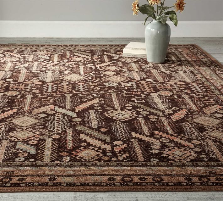 Vida Patterned Rug Pottery Barn