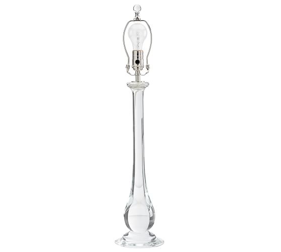 getty glass table lamp