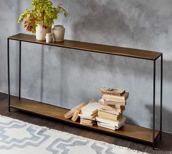 long thin console table
