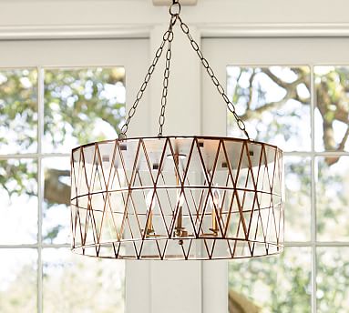 pottery barn grace chandelier