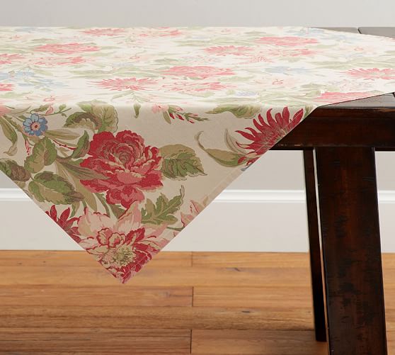 Marla Floral Table Throw Pottery Barn