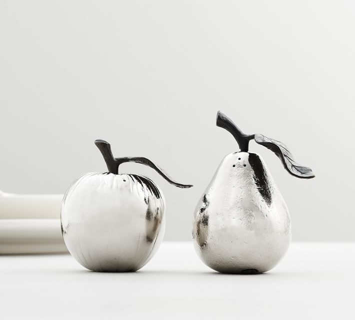 pear salt and pepper shakers