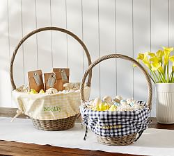 pottery barn bunny basket