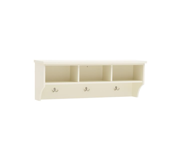 Samantha Entryway Shelf, Antique White Pottery Barn