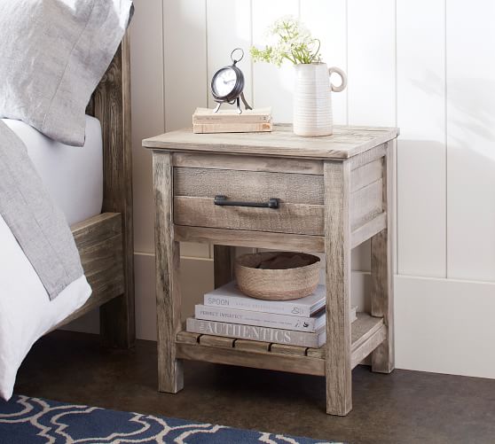 Paulsen 20 Reclaimed Wood Nightstand Pottery Barn