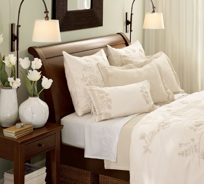 Valencia Sleigh Bed Pottery Barn - Mahogany Sleigh Bed Bedding Valencia Sleigh Bed Pottery Barn - Mahogany Sleigh Bed Bedding
