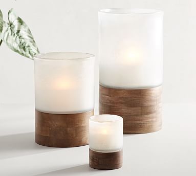 discount glass candle holders