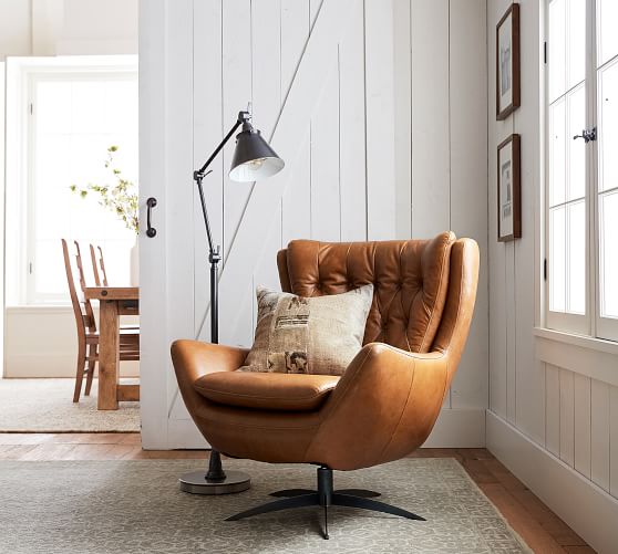 pottery barn architect lamp