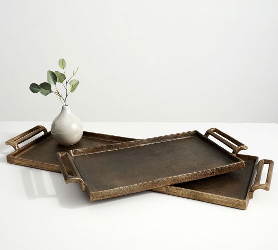 long narrow decorative tray