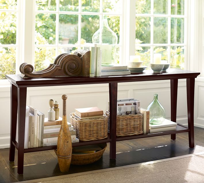 window console table