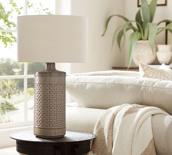 pottery barn bedside lamps