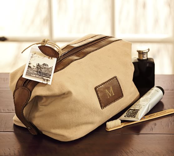 pottery barn mens toiletry bag