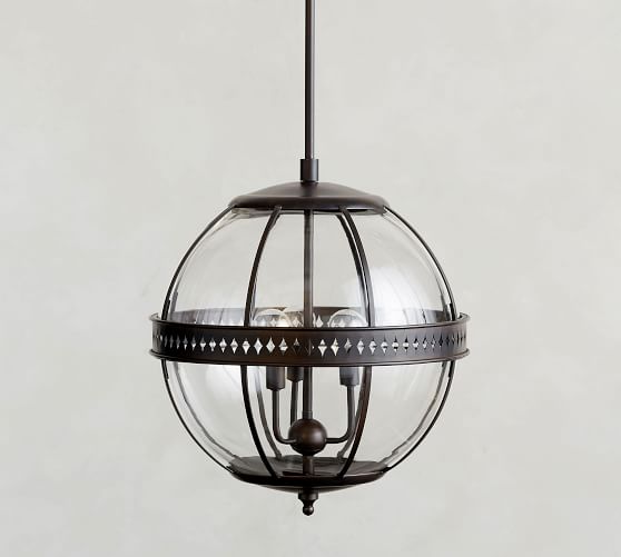 Caspar Indoor Outdoor Glass Pendant Pottery Barn