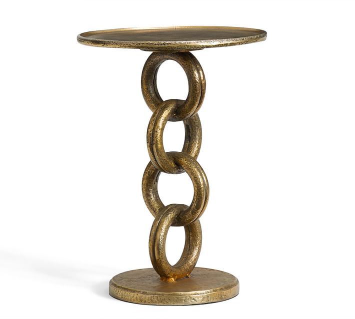 Chain Link End Table Pottery Barn