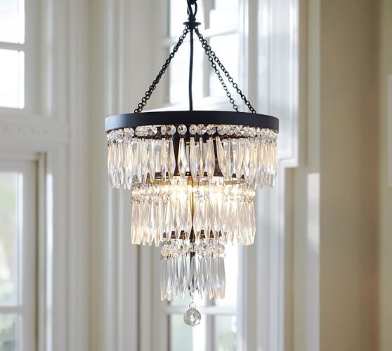 Adele Crystal Small Chandelier Pottery Barn - Small Chandeliers Pottery Barn Adele Crystal Small Chandelier Pottery Barn - Small Chandeliers Pottery Barn