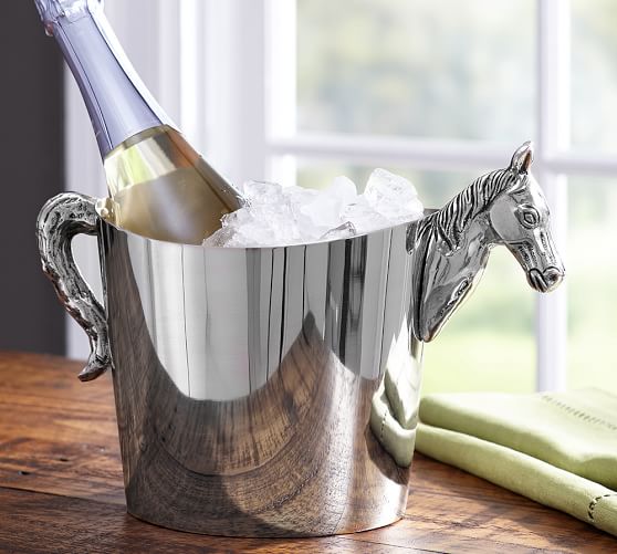 horse ice bucket