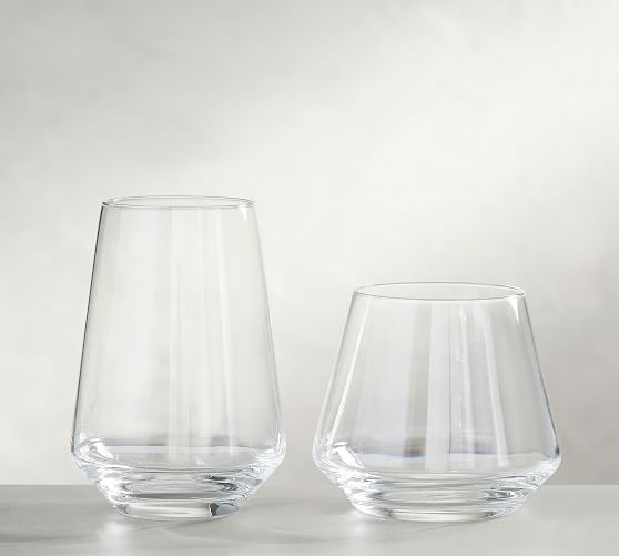 stemless wine glasses
