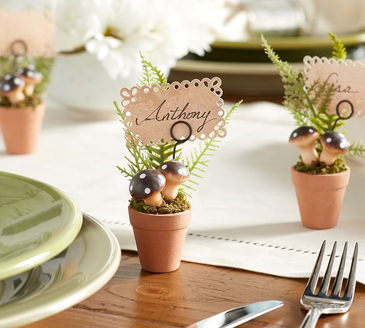 place setting name holders