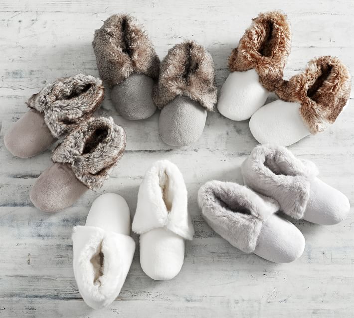 Faux Fur Booties | Pottery Barn