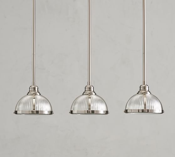 Pb Classic 3 Light Pendant With Ribbed Glass Shade Pottery Barn - 3 Light Pendant With Glass Shade Pb Classic 3 Light Pendant With Ribbed Glass Shade Pottery Barn - 3 Light Pendant With Glass Shade