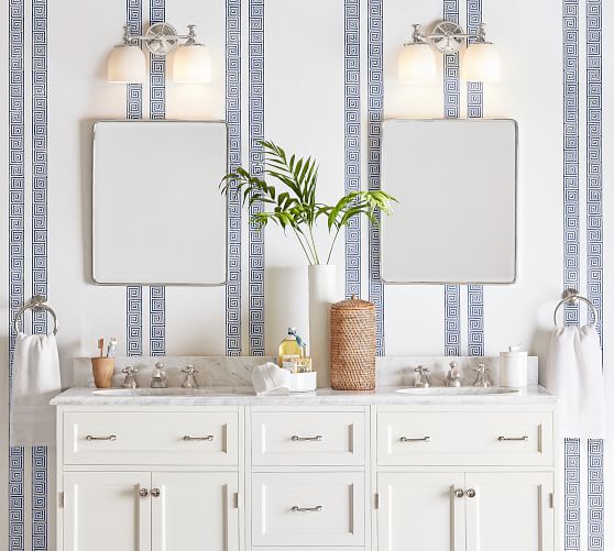 Vintage Rounded Rectangular Mirror Pottery Barn