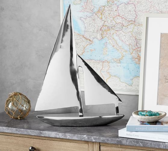 pottery barn sailboat mobile