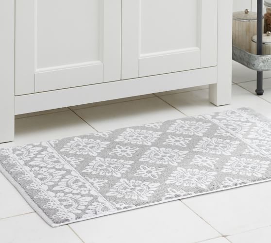 Bath Mats & Bathroom Rugs Pottery Barn