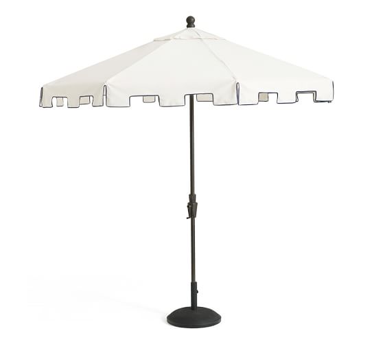 Capri Outdoor Umbrella Outdoor Umbrellas Pottery Barn