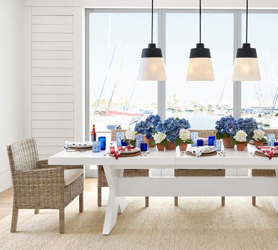 pottery barn dining room lighting