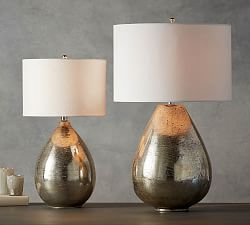 pottery barn fillable lamp