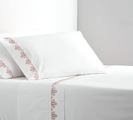 Embroidered Bedding Pottery Barn