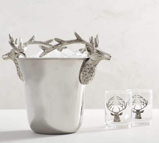 stag head champagne bucket