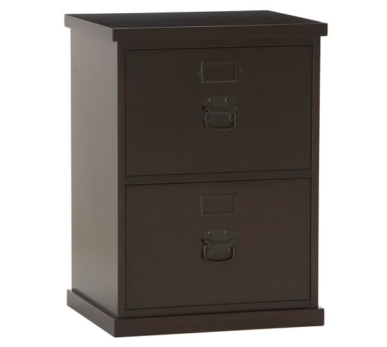 Bedford 2 Drawer Filing Cabinet Pottery Barn