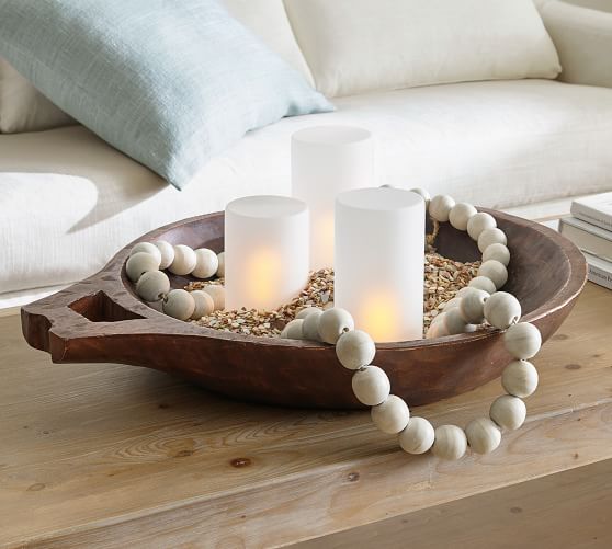 wooden bead table