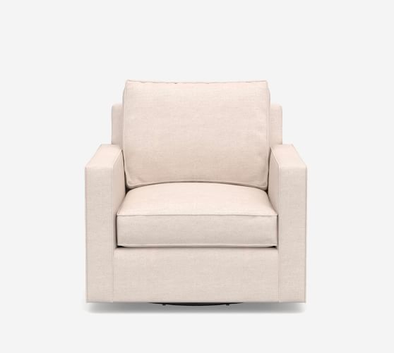pottery barn swivel chair