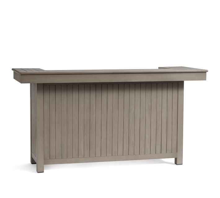 Chatham FSC® Mahogany Ultimate Bar, Gray | Pottery Barn