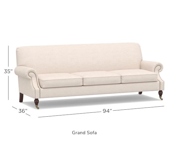 Brooklyn Upholstered Sofa Pottery Barn