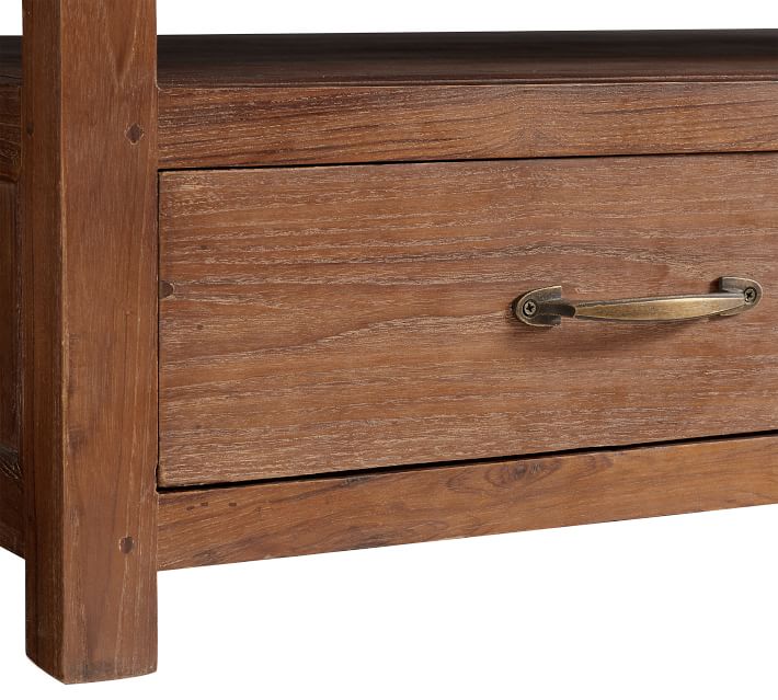 Menlo 48" Reclaimed Wood Coffee Table Pottery Barn