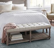 Bedroom Benches End Of Bed Seating Storage Benches Pottery Barn