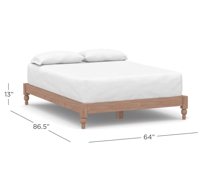 Astoria Platform Bed Pottery Barn